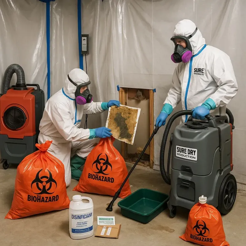 Contaminated Water Handling Protocols process in Oscoda County, MI