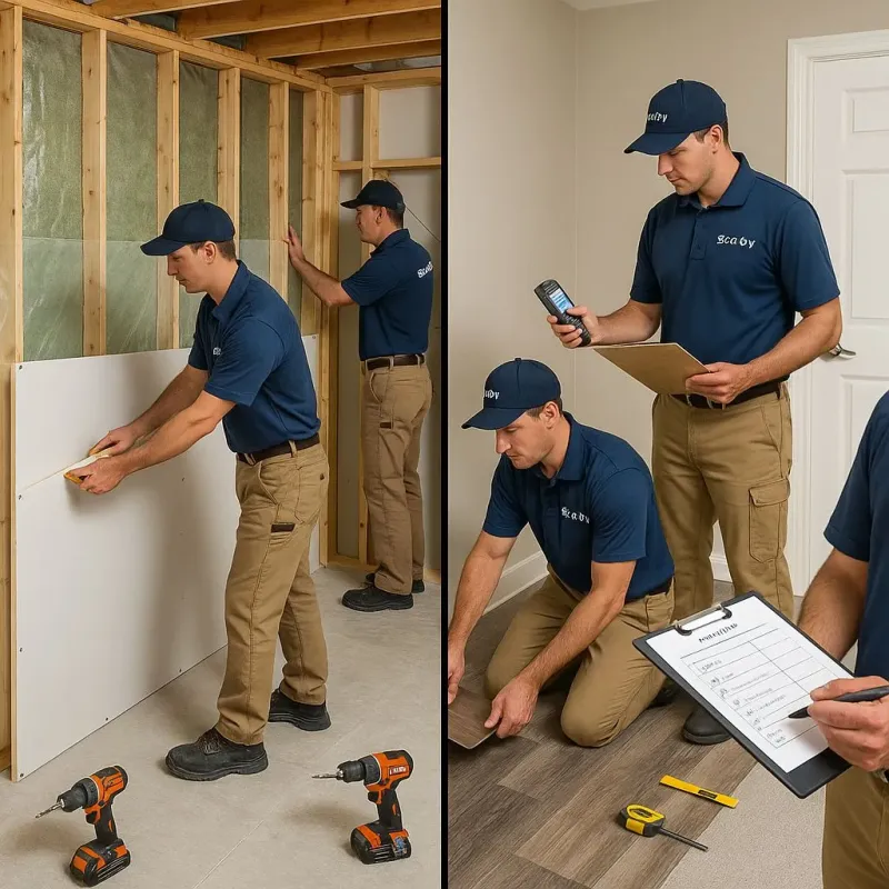 Repairs and Reconstruction process in Oscoda County, MI