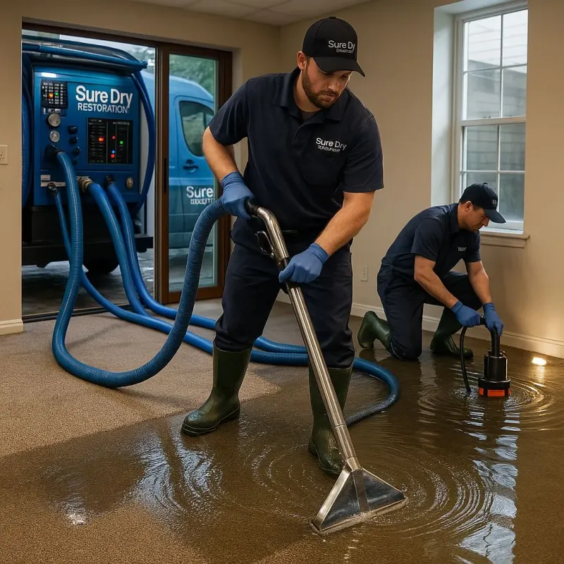 Water Extraction and Removal process in Oscoda County, MI
